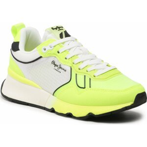 Sneakersy Pepe Jeans Brit Pro Neon W PLS31460 Lima 639