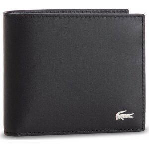 Velká pánská peněženka Lacoste M Billfold Coin NH1112FG Černá