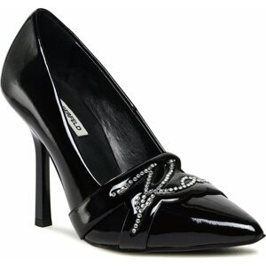 Lodičky KARL LAGERFELD KL30919D Black Patent Lthr