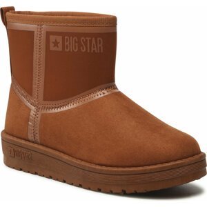 Polokozačky Big Star Shoes KK274612 Brown