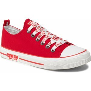 Plátěnky Big Star Shoes KK274104 Red