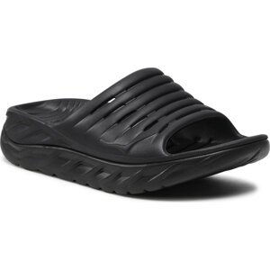 Nazouváky Hoka W Ora Recovery Slide 1099674 Black/Black