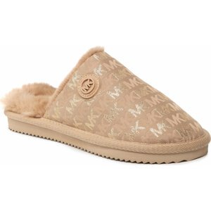 Bačkory MICHAEL Michael Kors Janis Slipper 40R2JAFP1Y Camel