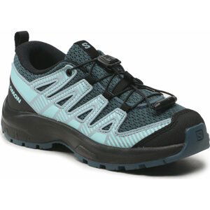 Trekingová obuv Salomon Xa Pro V8 J 471266 09 W0 Stargazer/Black/Blue