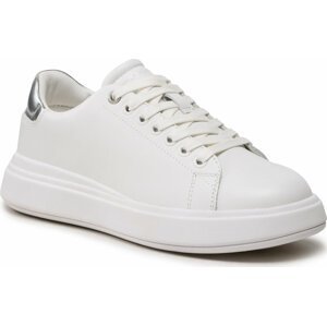 Sneakersy Calvin Klein Raised Cupsole Lace Up HW0HW01517 Bright White YBR