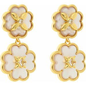 Naušnice Kate Spade Drop Ear KD306 Cream/Gold 100