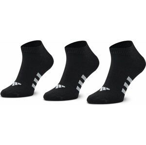 Sada 3 párů dámských nízkých ponožek adidas Light IC9529 Black