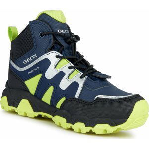 Sneakersy Geox J Magnetar Boy B Abx J263ZA 0CEFU C0749 D Navy/Lime