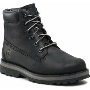 Turistická obuv Timberland Courma Kid Traditional6ln TB0A27A20011 Black Full Grain