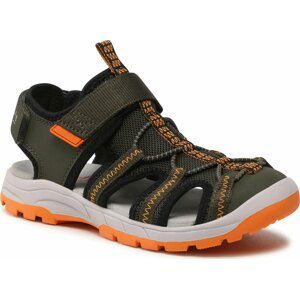 Sandály Superfit 1-009030-7000 S Green/Orange