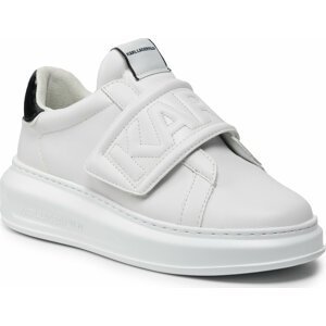 Sneakersy KARL LAGERFELD KL62537 White Lthr