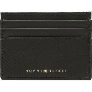 Pouzdro na kreditní karty Tommy Hilfiger Th Premium Leather Cc Holder AM0AM10987 BDS