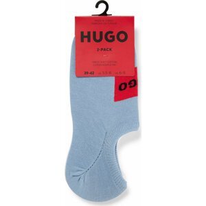 Sada 2 párů pánských ponožek Hugo 50468117 Light/Pastel Blue 455