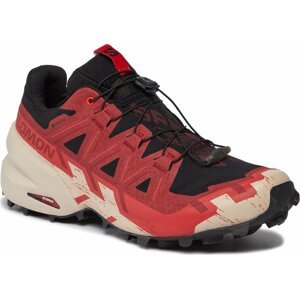 Boty Salomon Speedcross 6 GORE-TEX L47301800 Black/Red Dalhia/Poppy Red