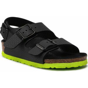 Sandály Birkenstock Milano Kinder 1022129 Desert Soil Black Lime