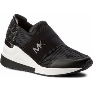 Sneakersy MICHAEL Michael Kors Felix Trainer 43S7FXFS1D Black