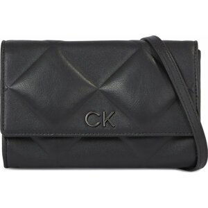 Kabelka Calvin Klein Re-Lock Quilt Mini Bag K60K611086 Černá