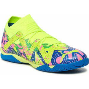 Boty Puma Future Match Energy It + Mid Jr 107551 01 Ultra Blue/Yellow Alert/Luminous Pink