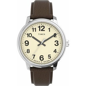 Hodinky Timex Easy Reader TW2V21300 Brown/Silver