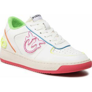 Sneakersy Pinko Bondy Sneaker. PE 23 BLKS1 100901 A0WG Bianco/Fux ZW5