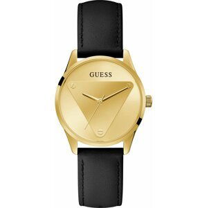 Hodinky Guess Emblem GW0399L3 BLACK/GOLD