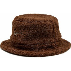 Klobouk Karl Kani KK Signature Teddy Bucket Hat KA-233-036-1 BROWN