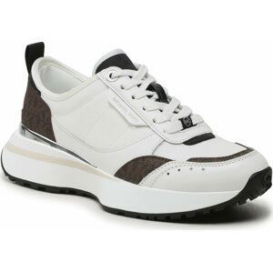 Sneakersy MICHAEL Michael Kors Flynn Trainer 43S3FYFS7D Brown Multi