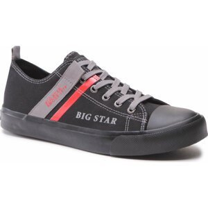 Plátěnky Big Star Shoes LL174008 Black