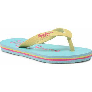 Žabky Pepe Jeans Bay Beach Brand G PGS70048 Citron 040