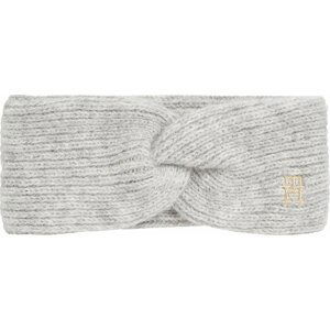 Textilní čelenka Tommy Hilfiger Th Timeless Headband AW0AW15308 Medium Grey Heather P4A