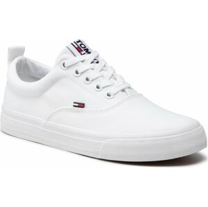 Tenisky Tommy Jeans Classic Tommy Jeans Sneaker EN0EN00986 White 100