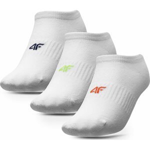 Sada 3 párů dětských nízkých ponožek 4F 4FJSS23USOCM103 90S