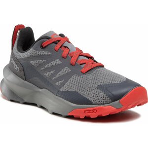 Trekingová obuv Salomon Patrol J 416781 09 M0 Quiet Shade/Magnet/Goji Berry