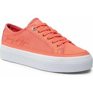 Tenisky Tommy Hilfiger Essential Th Mesh Sneaker FW0FW06546 Coral Blossom TKM