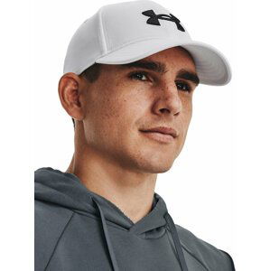 Kšiltovka Under Armour Men's UA Blitzing Adj 1376701-100 White//Black