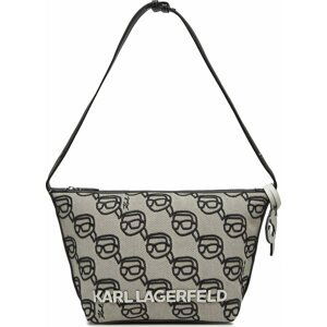 Kabelka KARL LAGERFELD 235W3111 A996 Black / Gray