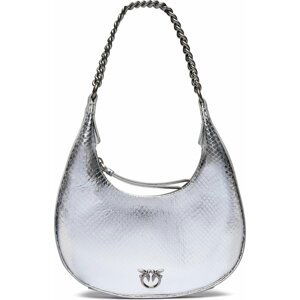 Kabelka Pinko Brioche Hobo Mini Al 23-24 PLTT 101433 A180 Argento/Old Silver ZZFO