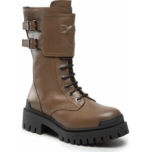 Turistická obuv Pinko Cumino Boot 1H2135 A072 Verde Kaki/Palm L66