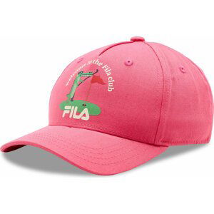 Kšiltovka Fila Bhilai Club Kid 5 Panel Cap FCK0013 Carmine 40041