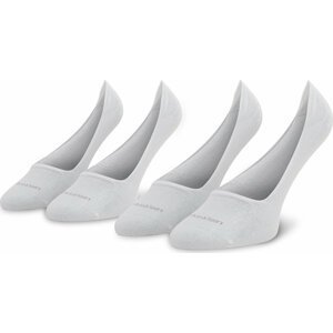 Sada 2 párů pánských ponožek Calvin Klein 701218708 White 002