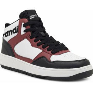 Sneakersy Sprandi HEAT MID MPRS-2022M03108-2 Bordó