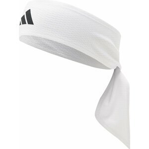 Textilní čelenka adidas Aeroready Tennis HT3907 White/Black