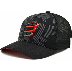 Kšiltovka Compressport Trucker Cap CU00008B_990 Black