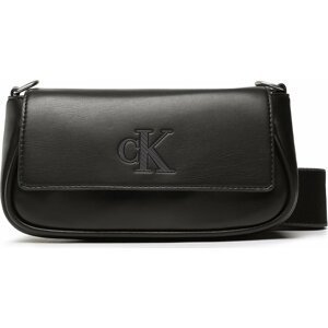 Kabelka Calvin Klein Jeans Sleek Ew Flap Conv Sb20 Solid K60K610319 BDS