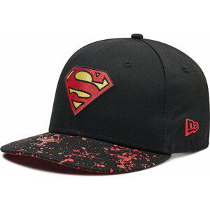 Kšiltovka New Era Superman Character Paint Splatter 9Fifty 60222222 D Černá