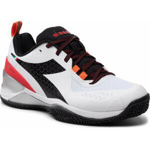 Boty Diadora Blushield Torneo Clay 101.178102 01 C6714 White/Black/Fiery Red