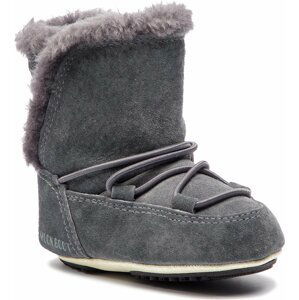 Sněhule Moon Boot Crib Suede 34010300002 Dark Gray