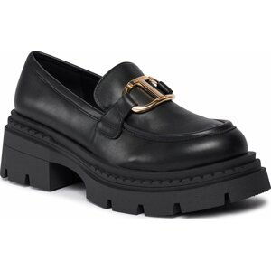 Loafersy TWINSET 232TCT062 Nero 00006