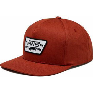 Kšiltovka Vans Mn Full Patch Snapback VN000QPUADU1 Burnt Henna