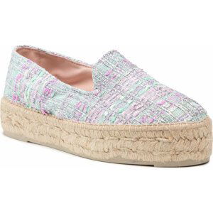 Espadrilky Manebi Slippers D T 1.6 D0 Silver Shades Lame